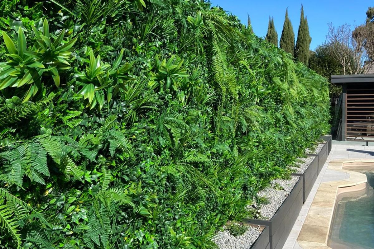 Goodbye Grey, Hello Getaway - A Poolside Fence Fix