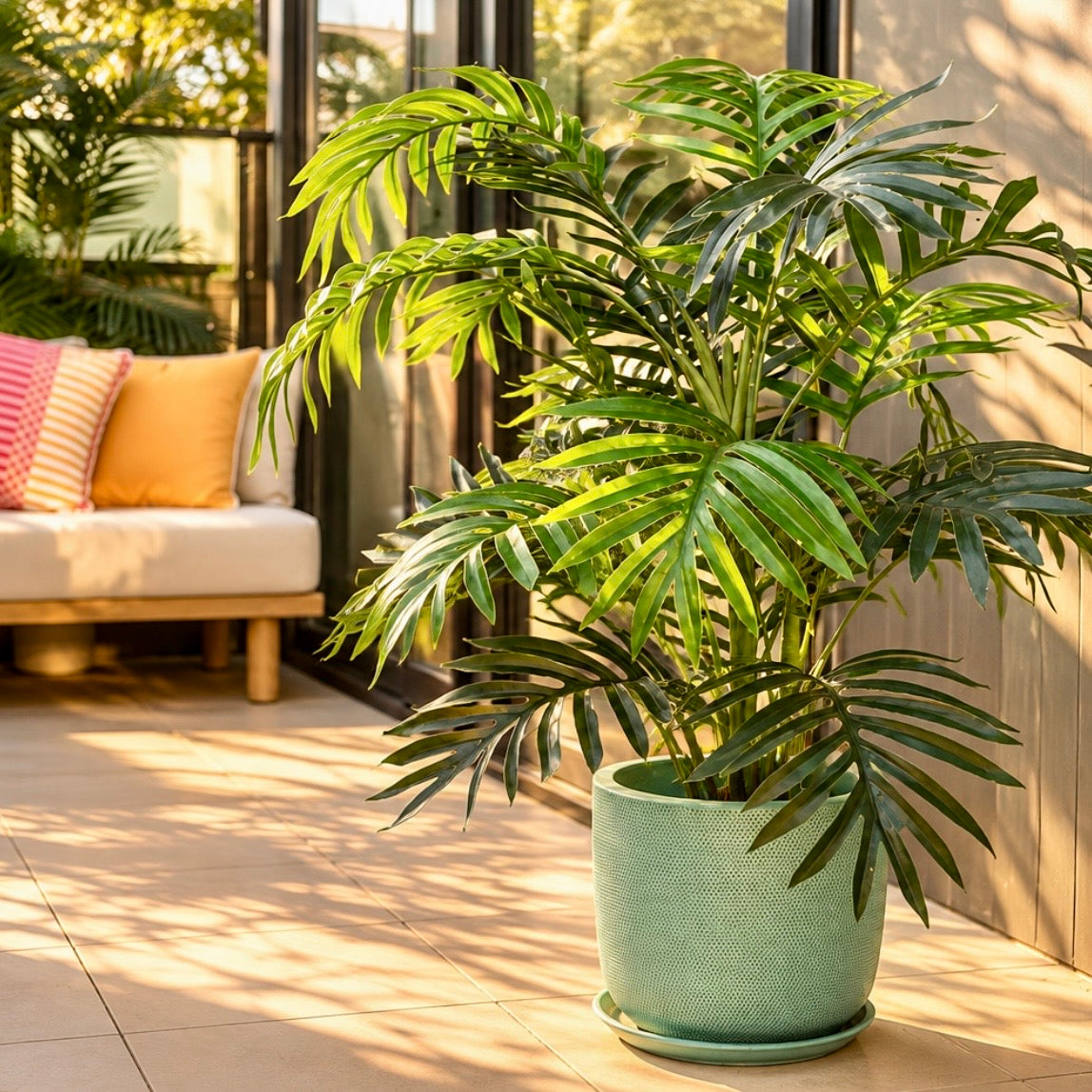 UV treated artificial palm 100cm