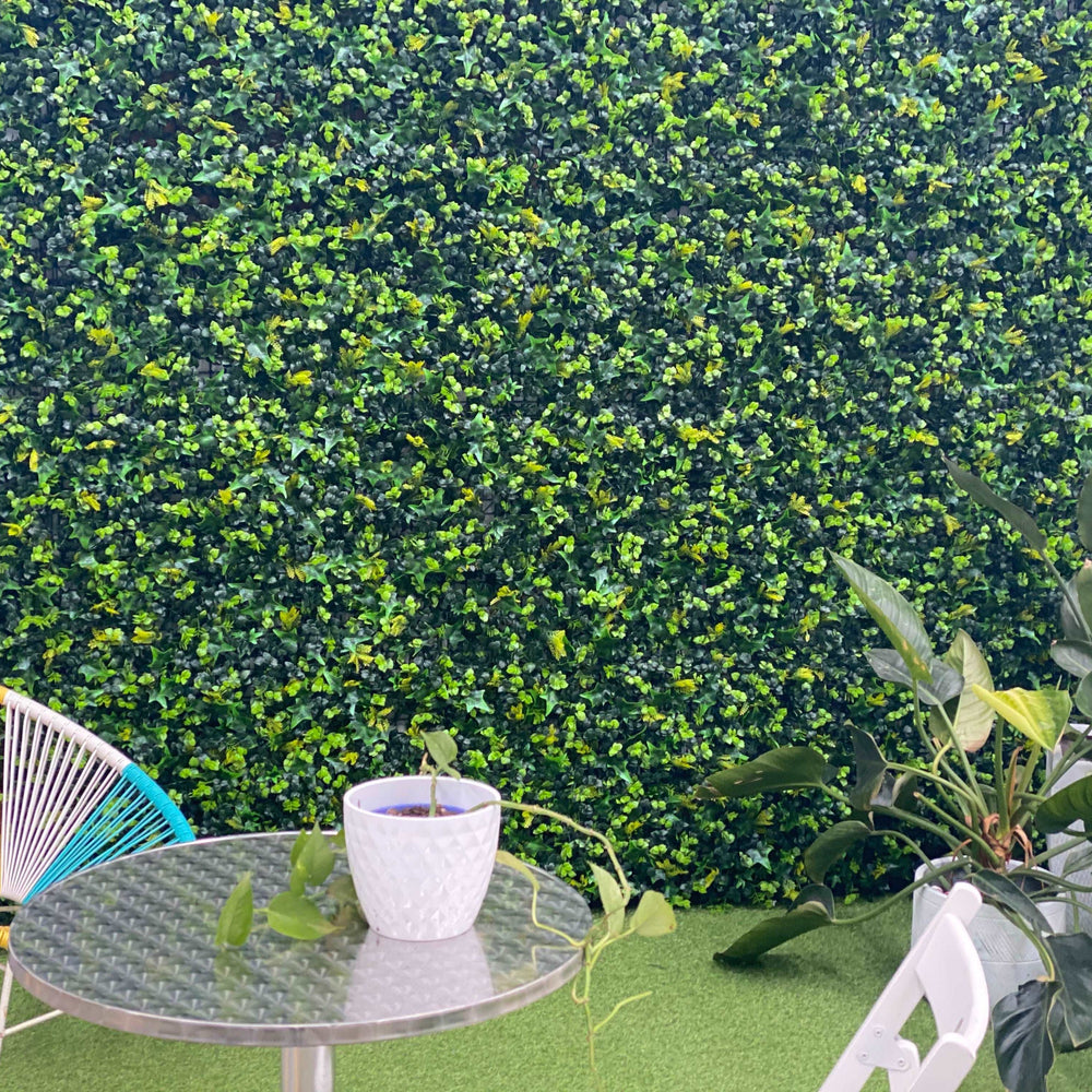 
                  
                    Spring Fern Elm and Ivy Hedge 1m x 1m panel
                  
                